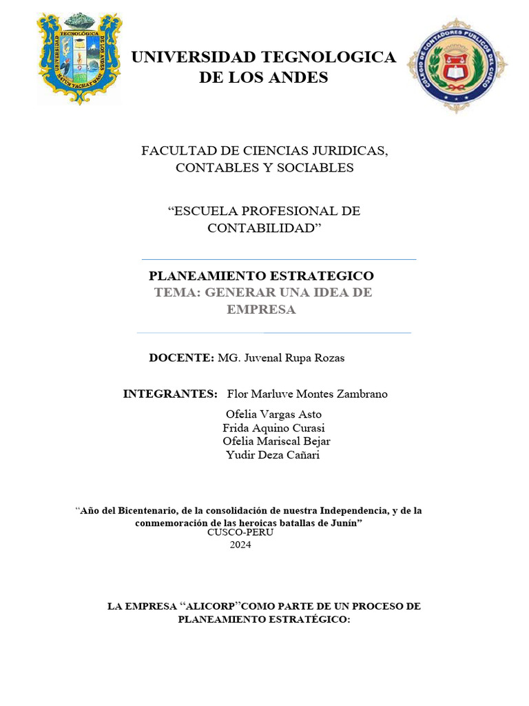 Planeamiento Estrategico Pdf