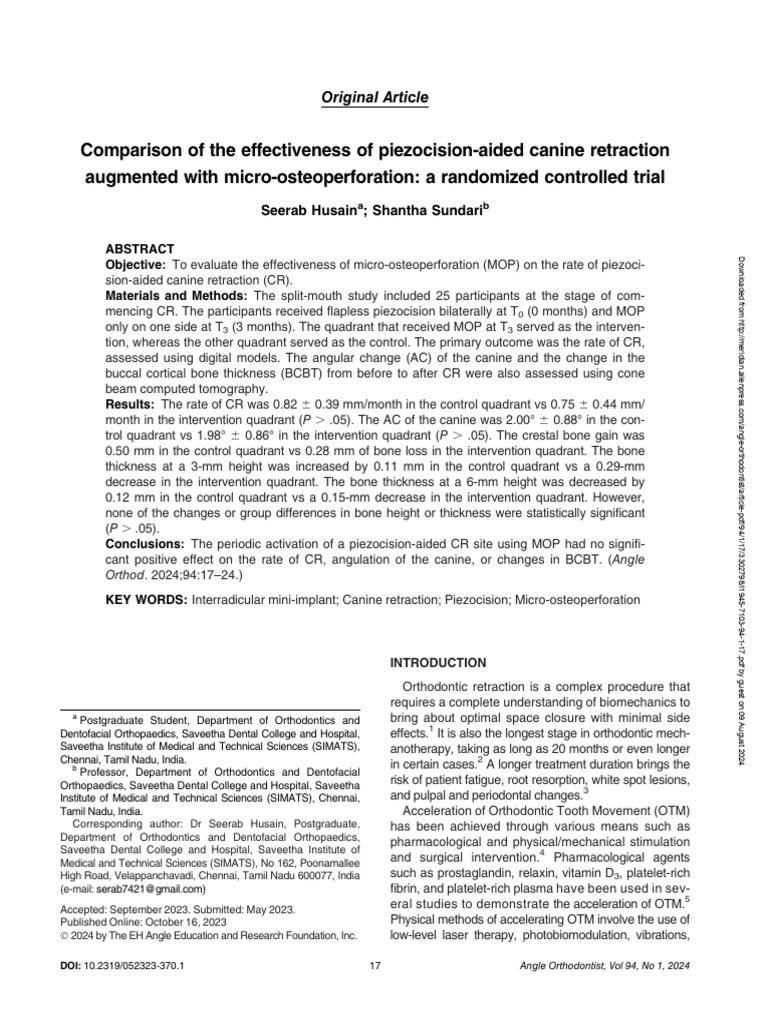 I1945 7103 94 1 17 pdf orthodontics dentistry branches