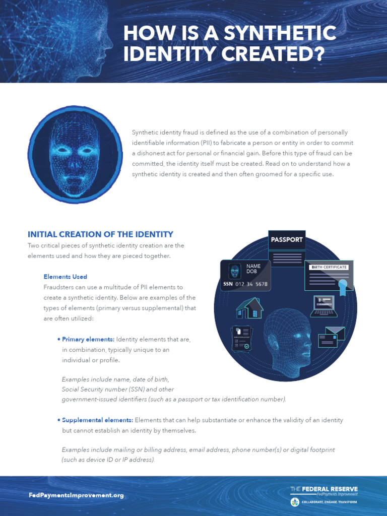 Steps to Create a Synthetic Identity | PDF | Credit Card | Credit History