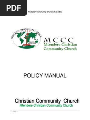 Christian Community Church of Zambia - MCCC.docx Final 2018