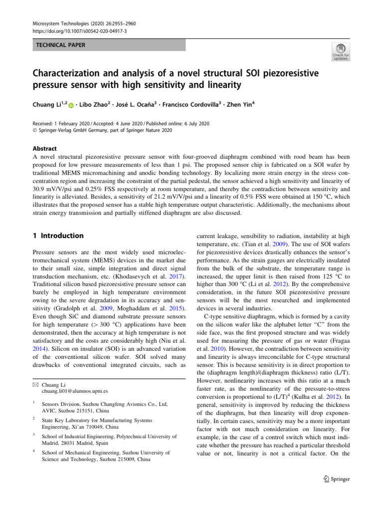 Li2020 Article CharacterizationAndAnalysisOfA | PDF | Physical Sciences ...