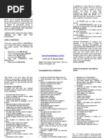 Folheto para Confissão