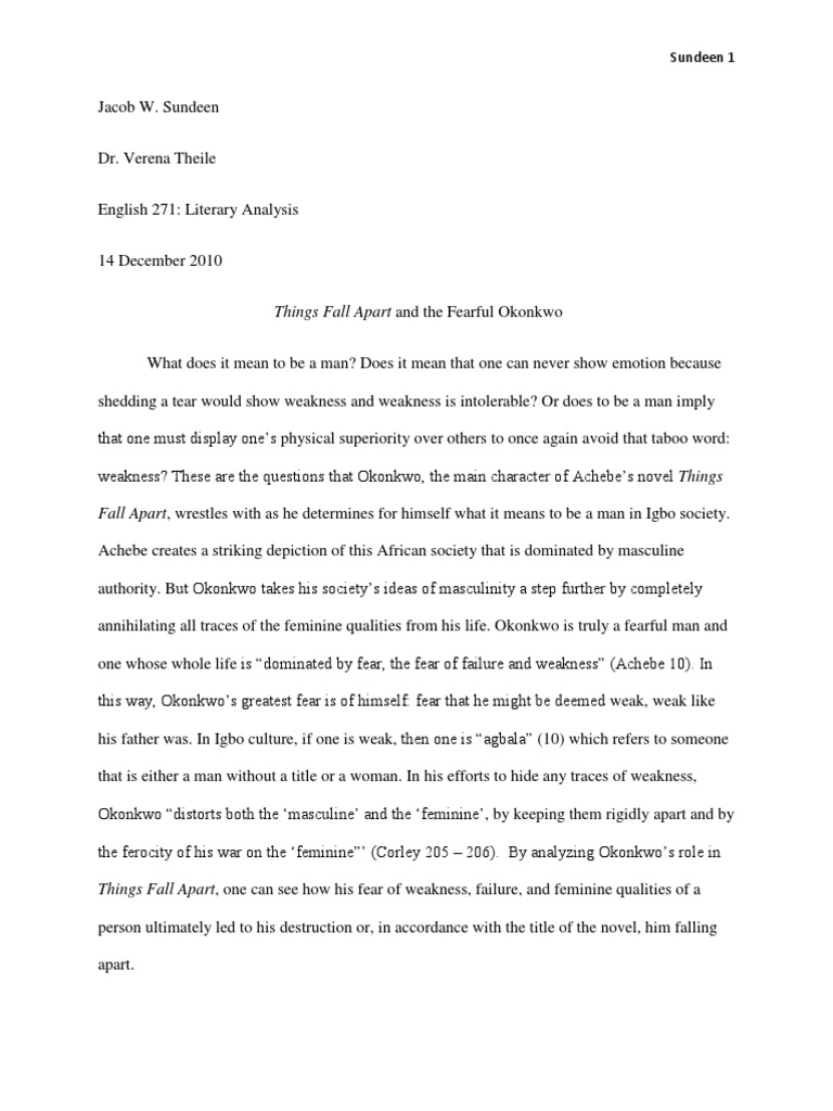 Things Fall Apart Chapter 6 Summary