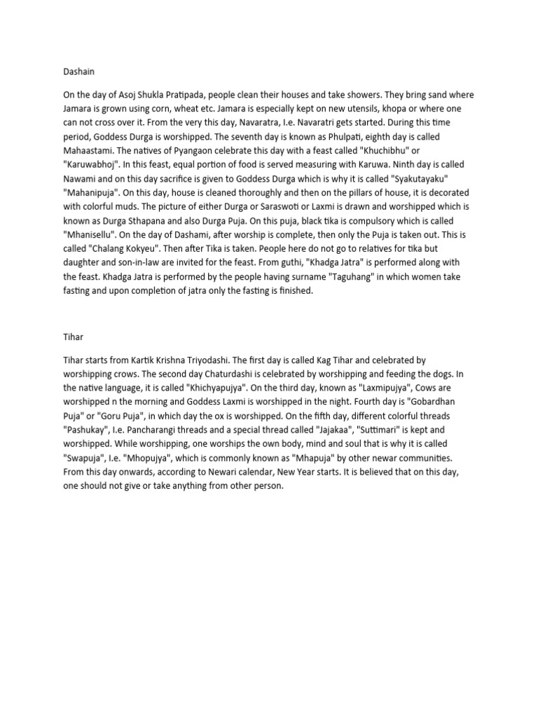 Dashain PDF