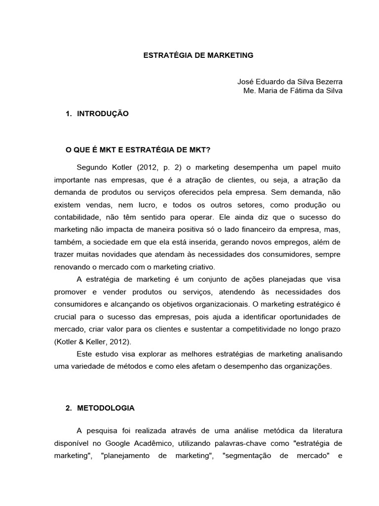 Melhores Estratégias de Marketing 2023 | PDF | Marketing | Mercado ...