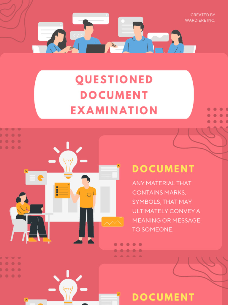 Forensic Document Examination Guide | PDF | Pen | Ink