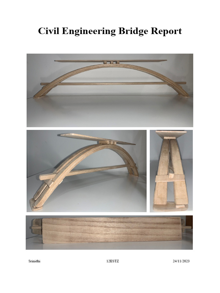 Comprehensive Bridge Design Report | PDF | Bridge | Truss