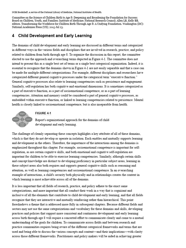 Child Development and Early Learning - Book Chapter | PDF | Learning | Mind