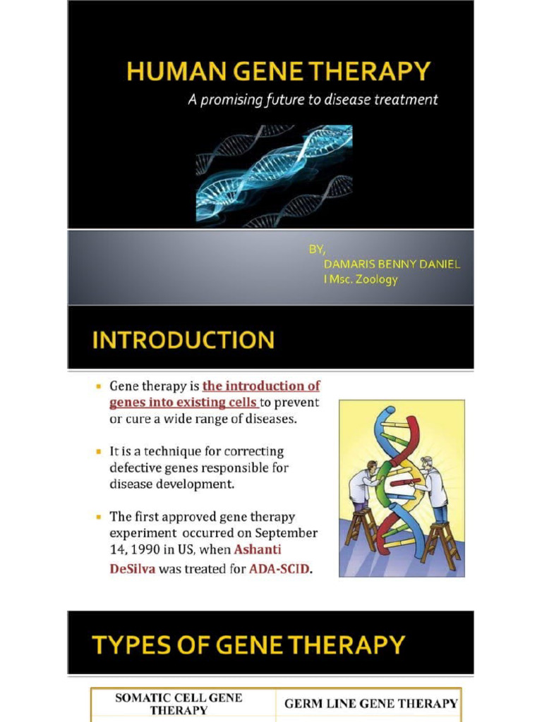 Gene Therapy | PDF