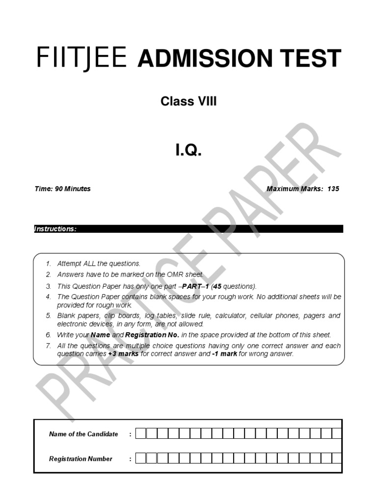 Vmc entrance exam syllabus image
