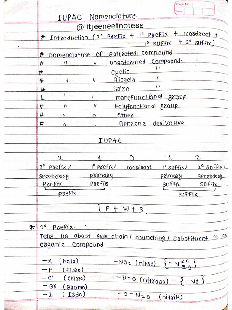 Iupac Nomenclature PDF - Removed | PDF