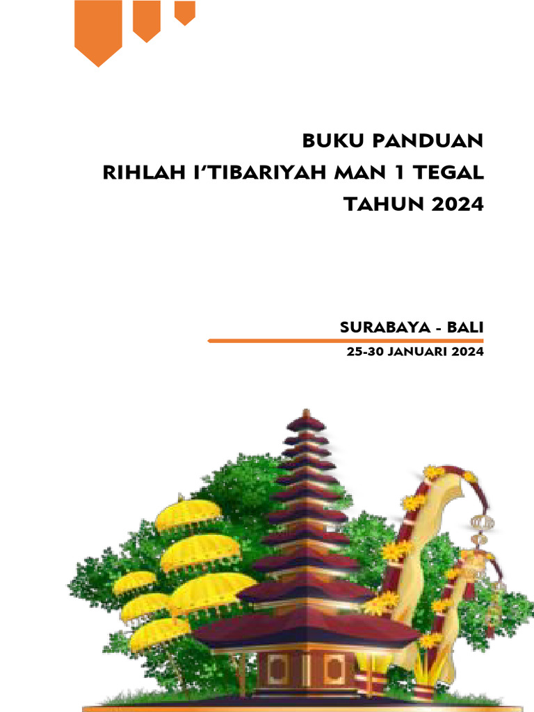 Buku Panduan Rihlah Man 1 Tegal | PDF