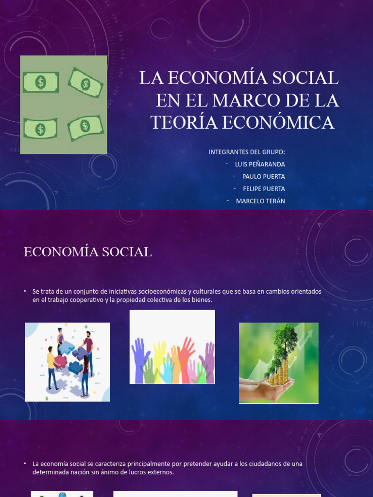 Economía Social En El Marco De La Teoría Económica Pdf Economía