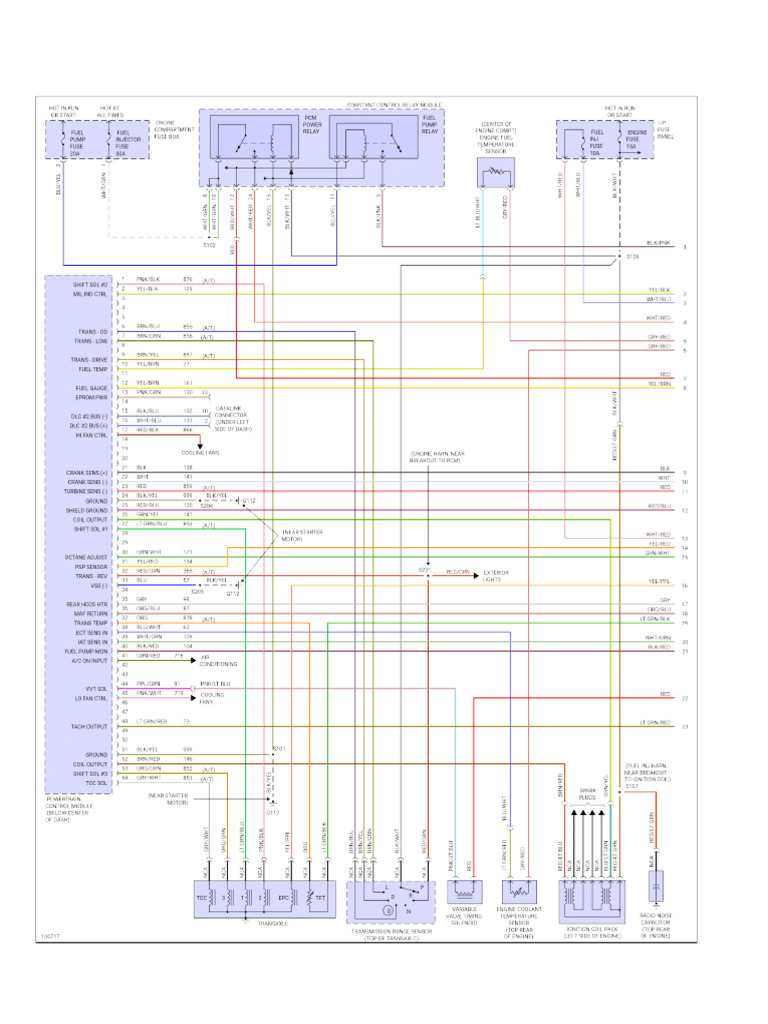 1998 FORD ESCORT SERVICE MANUAL visual data 5