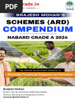 NABARD Grade A Agriculture Notes 2025 | PDF | Agriculture | Food Industry