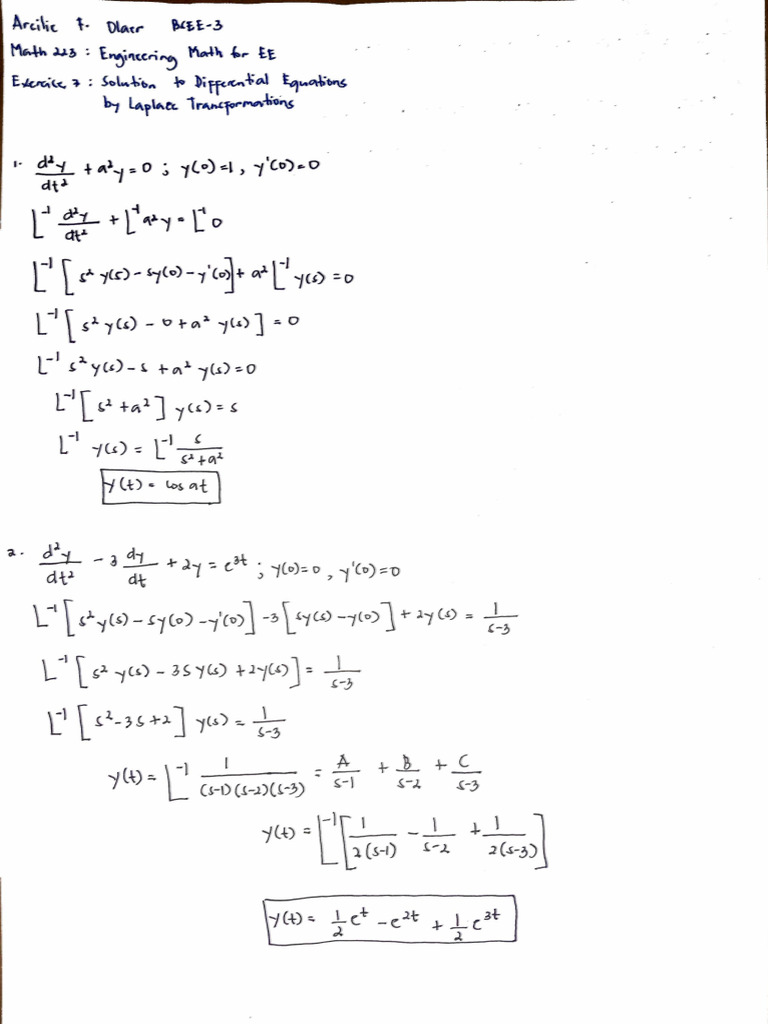 Exercise 7-Answers | PDF