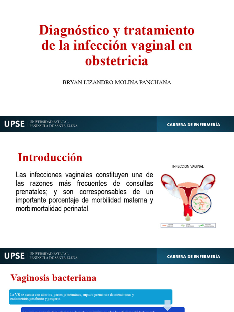 Diagnóstico Y Tratamiento De La Infección Vaginal En Obstetricia Pdf
