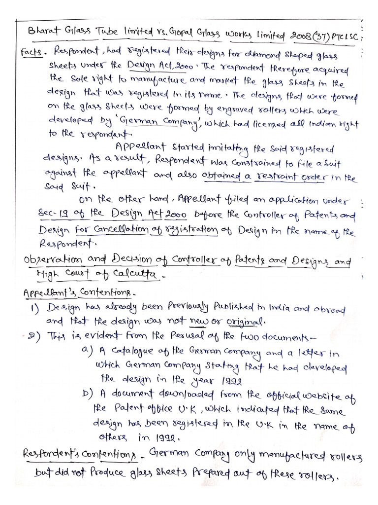 Ipr Handwritten Notes | PDF