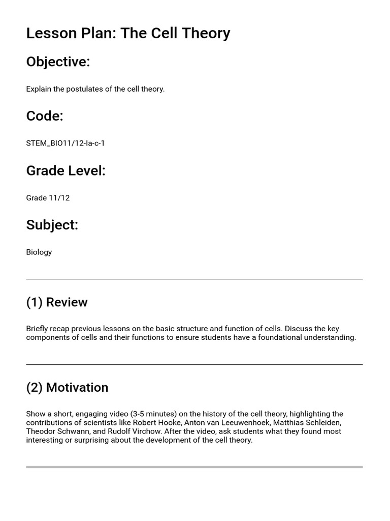 DLL Q1 Wk1 PDF Cell Biology Science