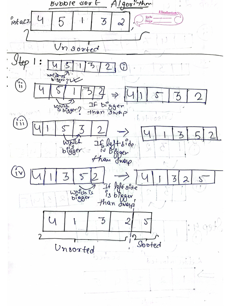 Bubble Sort | PDF