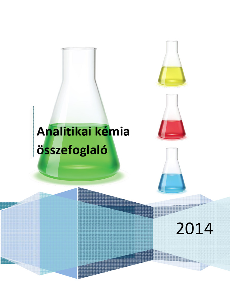 Anatlitikai Kémia Összefoglaló | PDF