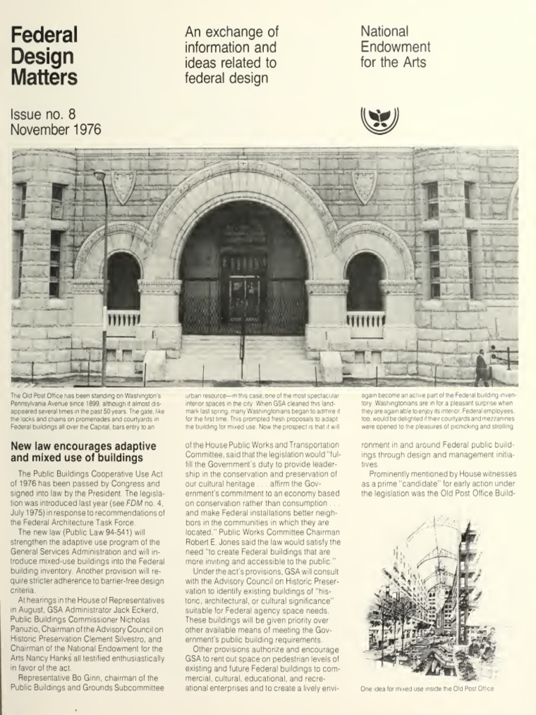 Federal Design and Mixed-Use Law Insights | PDF | Nasa | Logos
