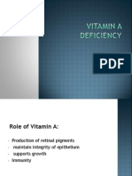 Vitamin a Deficiency