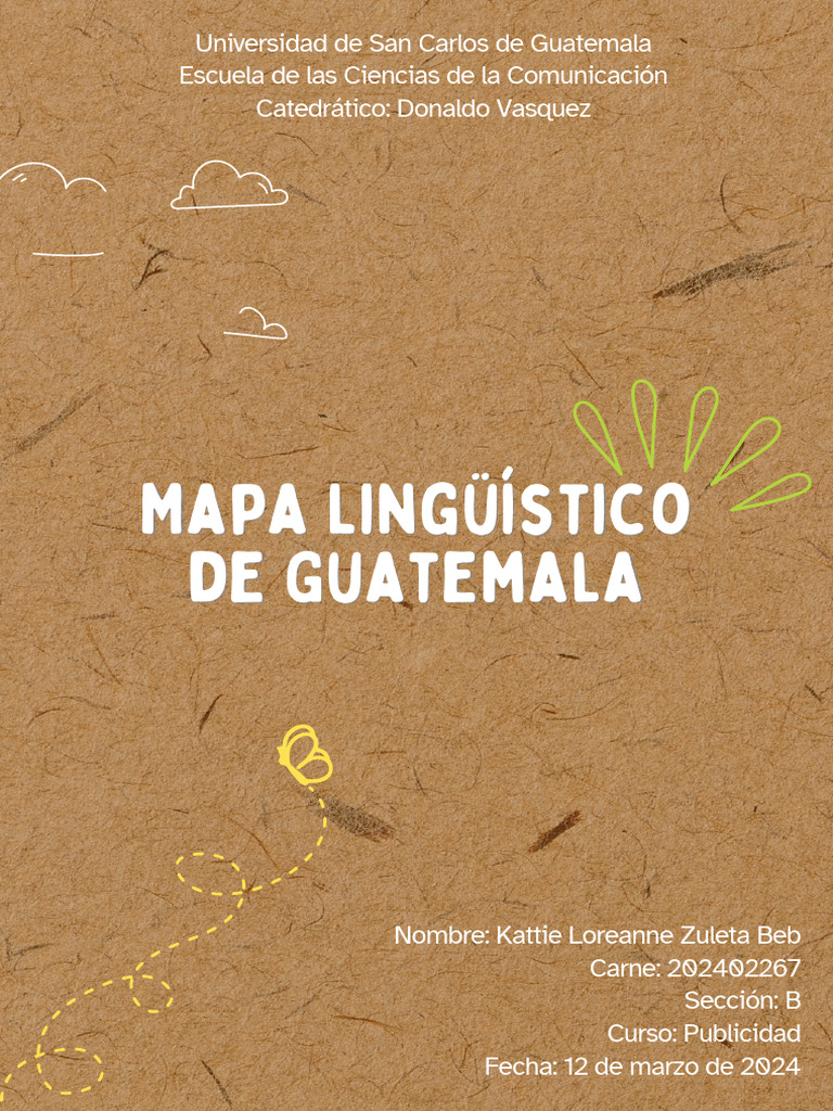 Mapa Lingüístico de Guatemala y sus Idiomas | PDF | Guatemala | Lingüística