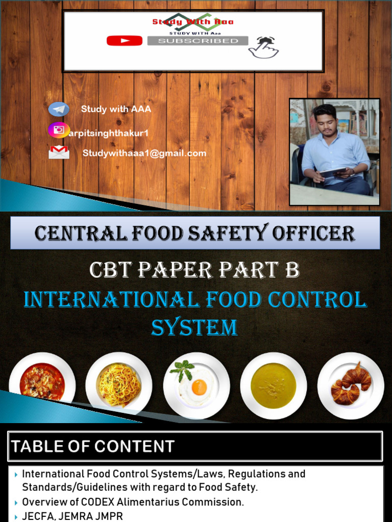 International Food Safety Systems Overview | PDF | Food Safety | Food ...