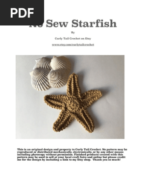 NoSewStarfish