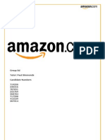 Amazon Strategic Plan