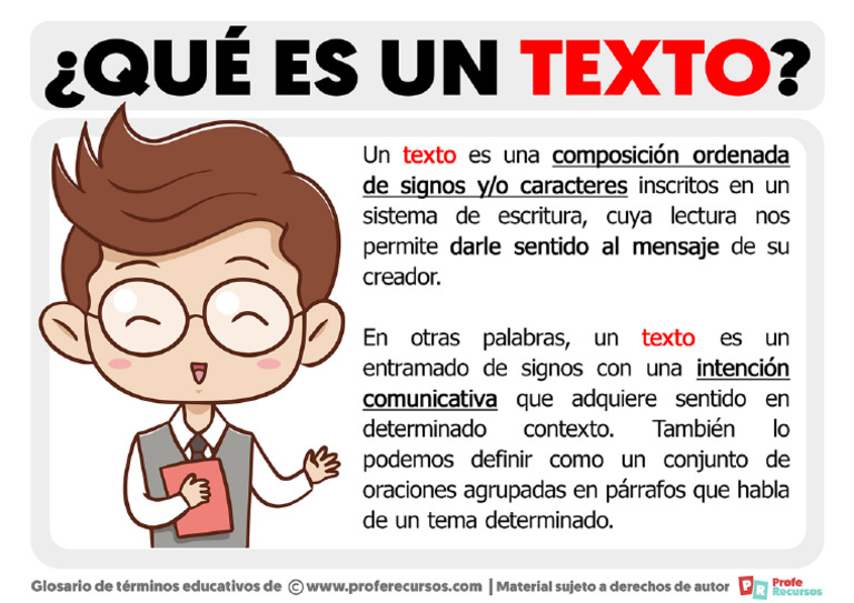 Que Es Un Texto | PDF