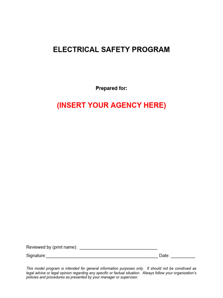 Purdue Electrical Safety Program | PDF | Personal Protective Equipment ...