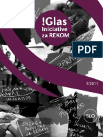 !glas Iniciative Za REKOM - 1/2011 (SLO)