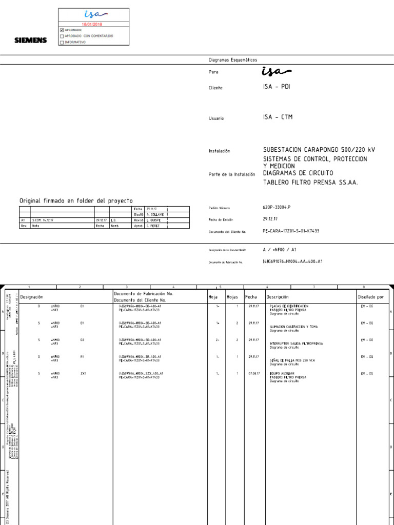 Isa - Pdi: Diagramas Esquemáticos para | PDF