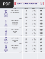 ANSI Valve Dimensions and Sizes Chart | PDF | Hydraulics | Mechanical ...