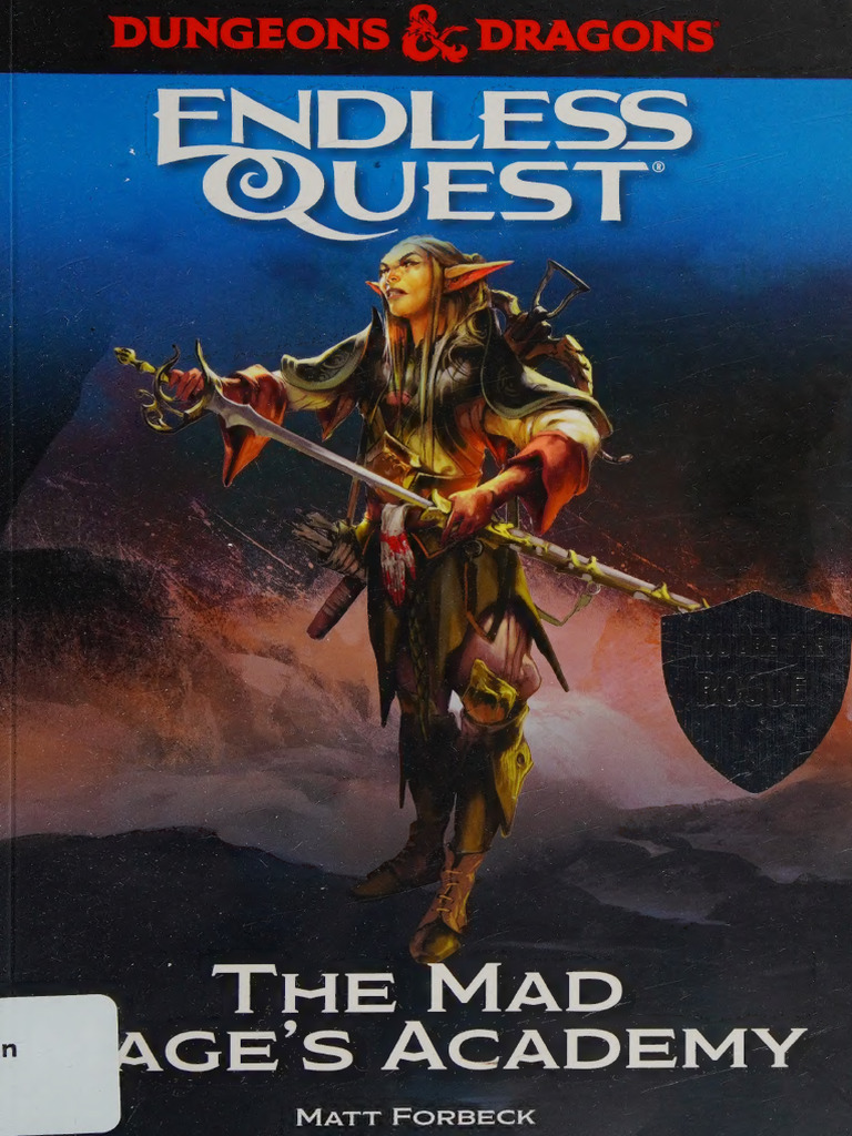 2019 Endless Quest The Mad Mage's Academy Waterdeep Dungeon of