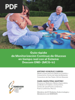 Manual Glucosa DEXCOM ONE | PDF | Hipoglucemia | Sensor
