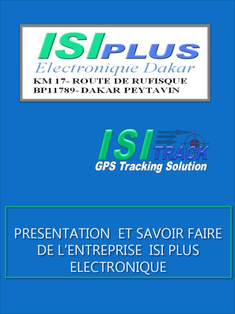 Solutions de géolocalisation à Dakar | PDF | Sécurité | Internet