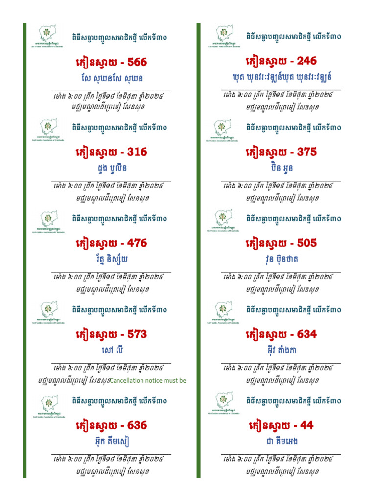 Name Number Tag | PDF