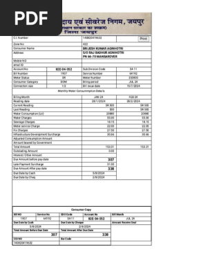 Water Bill