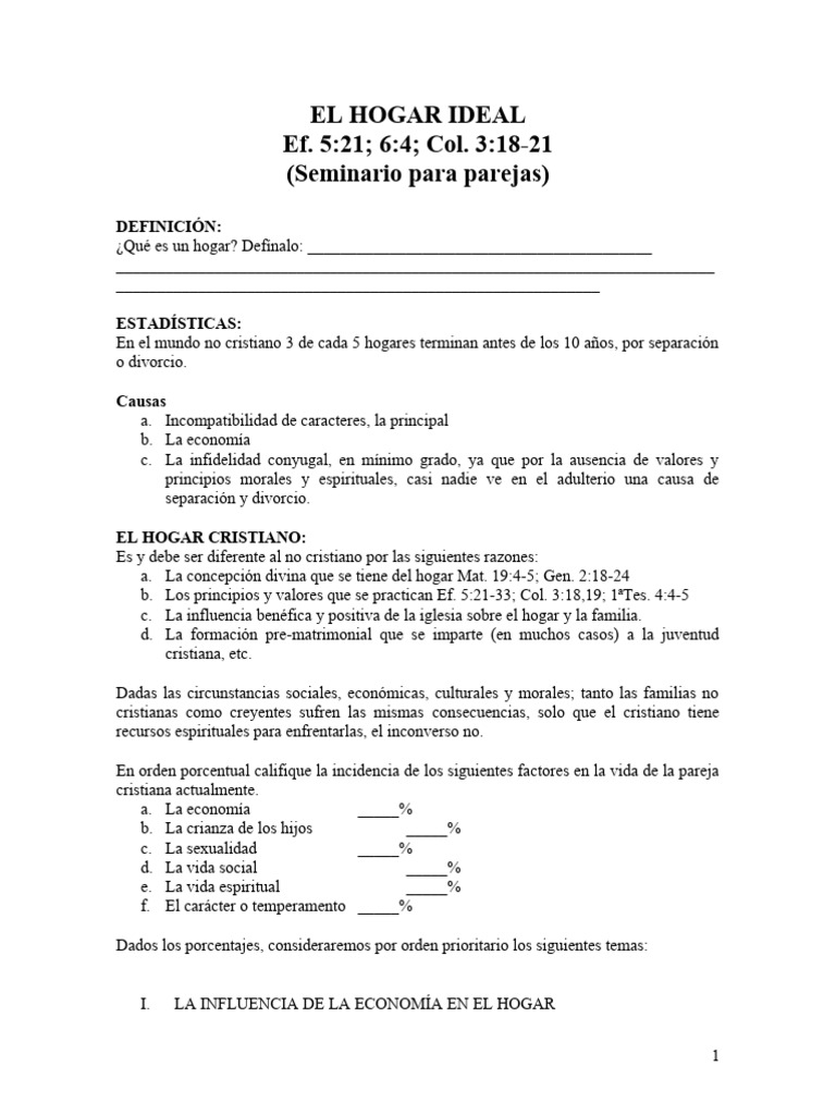 El Hogar Ideal | PDF | Salud y bienestar