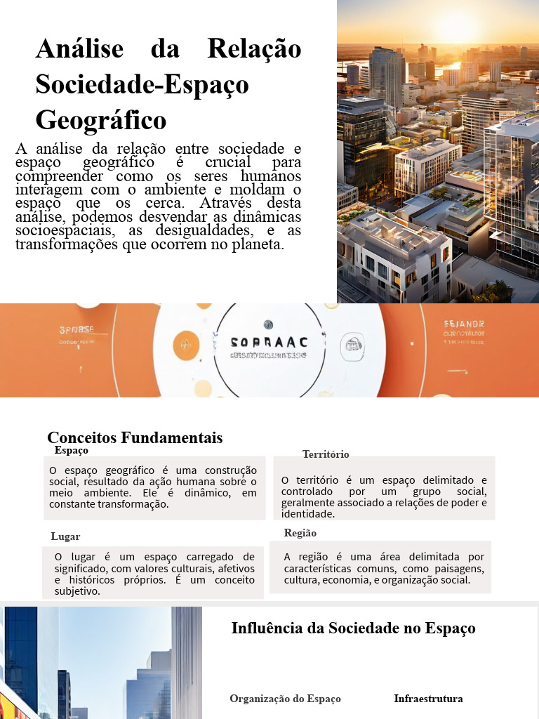 Analise Da Relacao Sociedade Espaco Geografico | PDF | Geografia ...