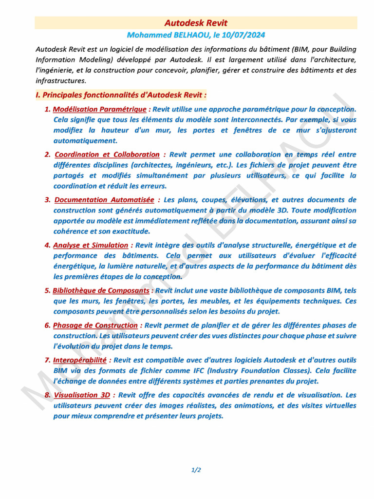 Autodesk Revit | PDF