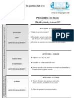 DOCUMENTS ISC Programme de Stage