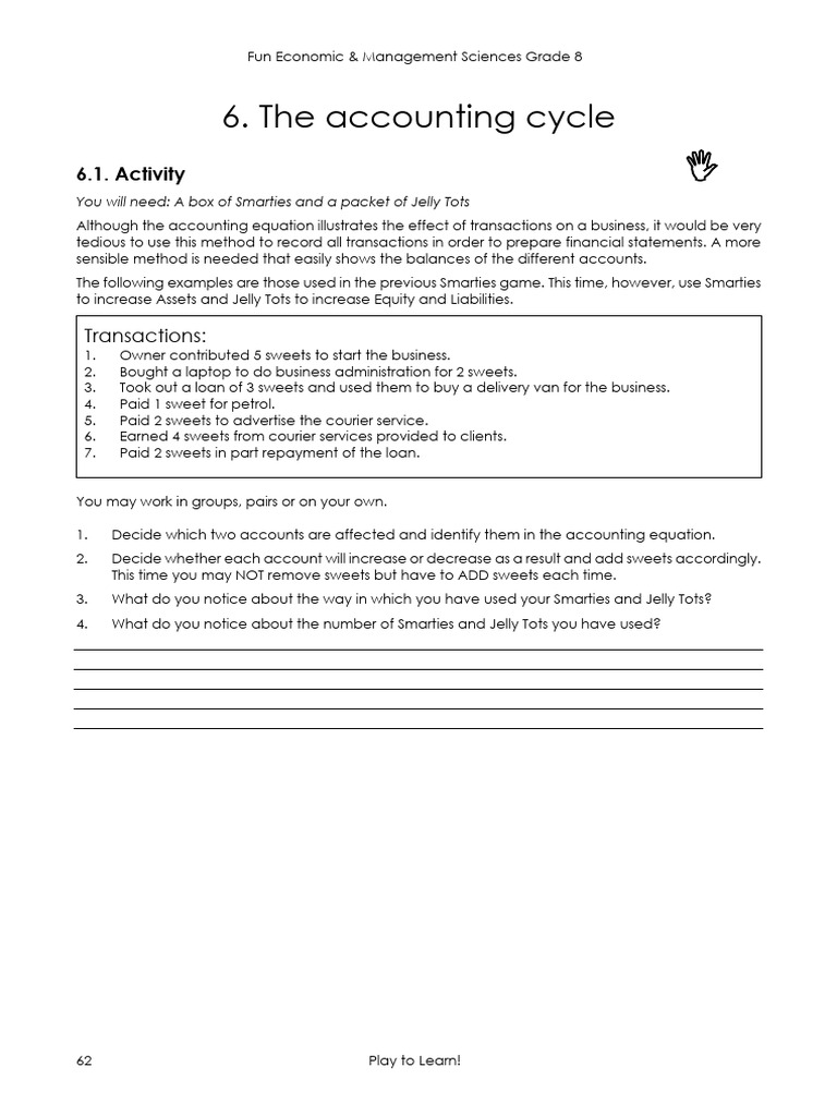 Fun EMS Grade 8 Sample | PDF | Debits And Credits | Economies