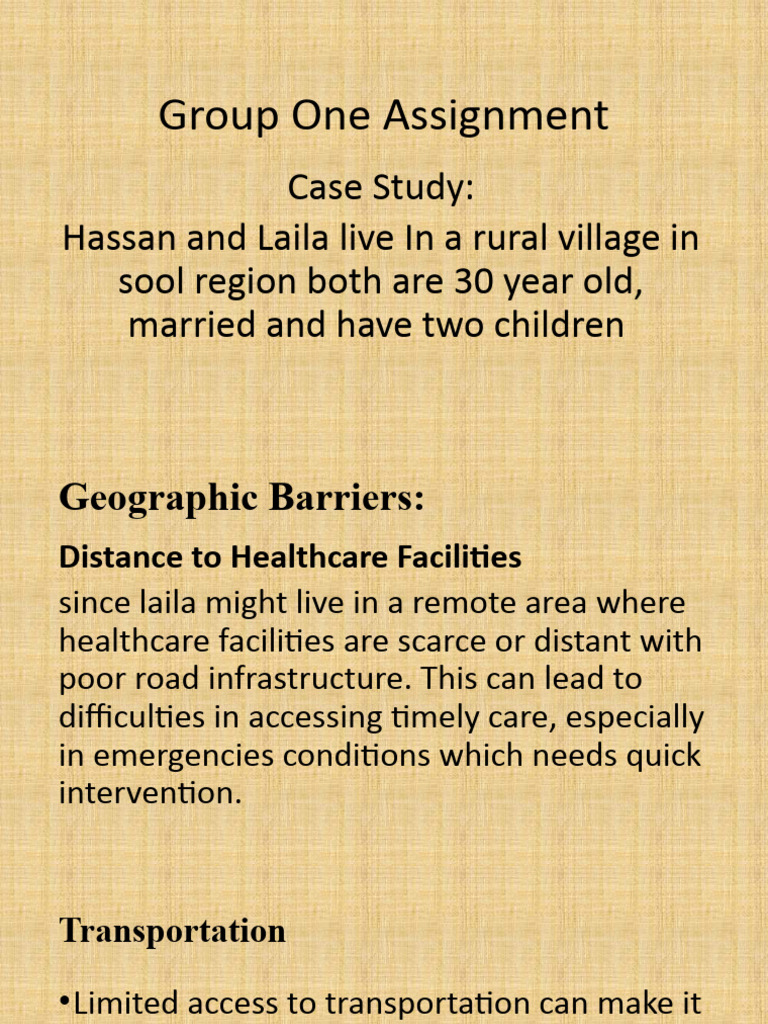 Barriers to Healthcare Access for Rural Women | PDF | Maternal Health ...
