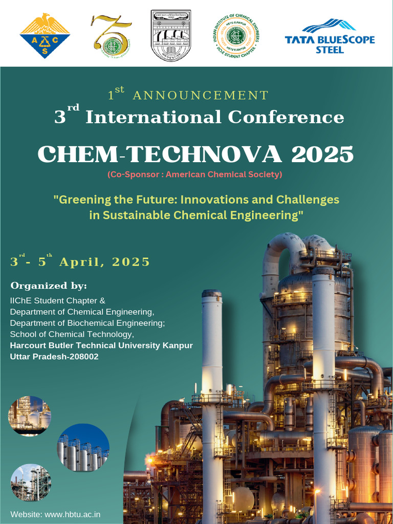 Chem-TechNova 2025 Conference Details | PDF | Art | Science & Mathematics