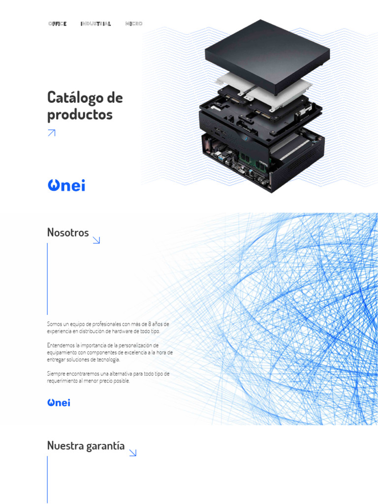 Catalogo de Productos ONEI (Septiembre) | PDF | USB | Intel