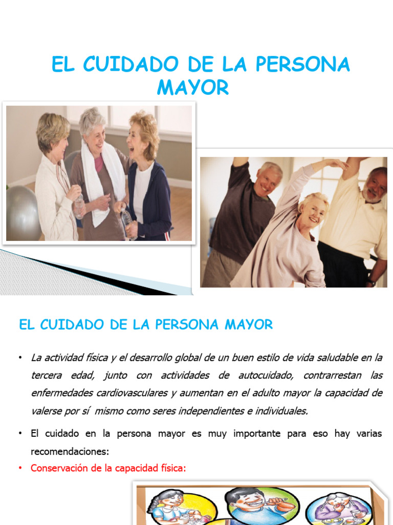 Cuidado Integral del Adulto Mayor | PDF
